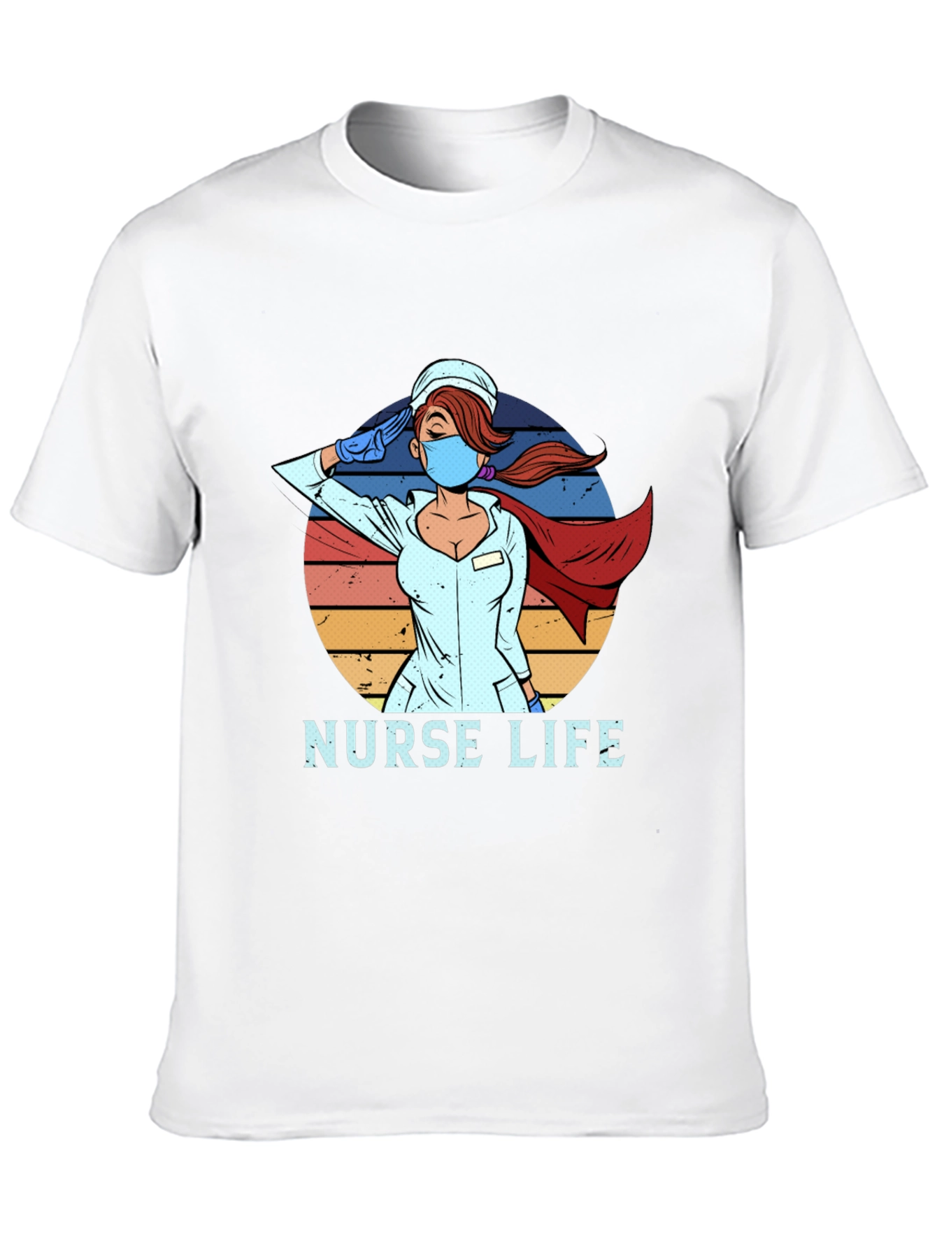Nurse Life Hero T-Shirt - Saluting Healthcare Hero