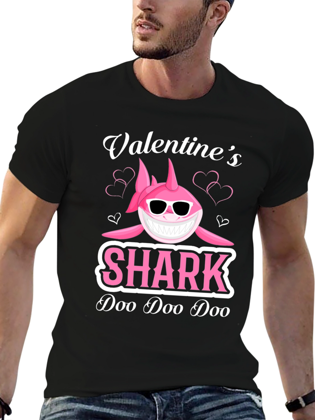 Valentines Shark Doo Doo Doo T-Shirt