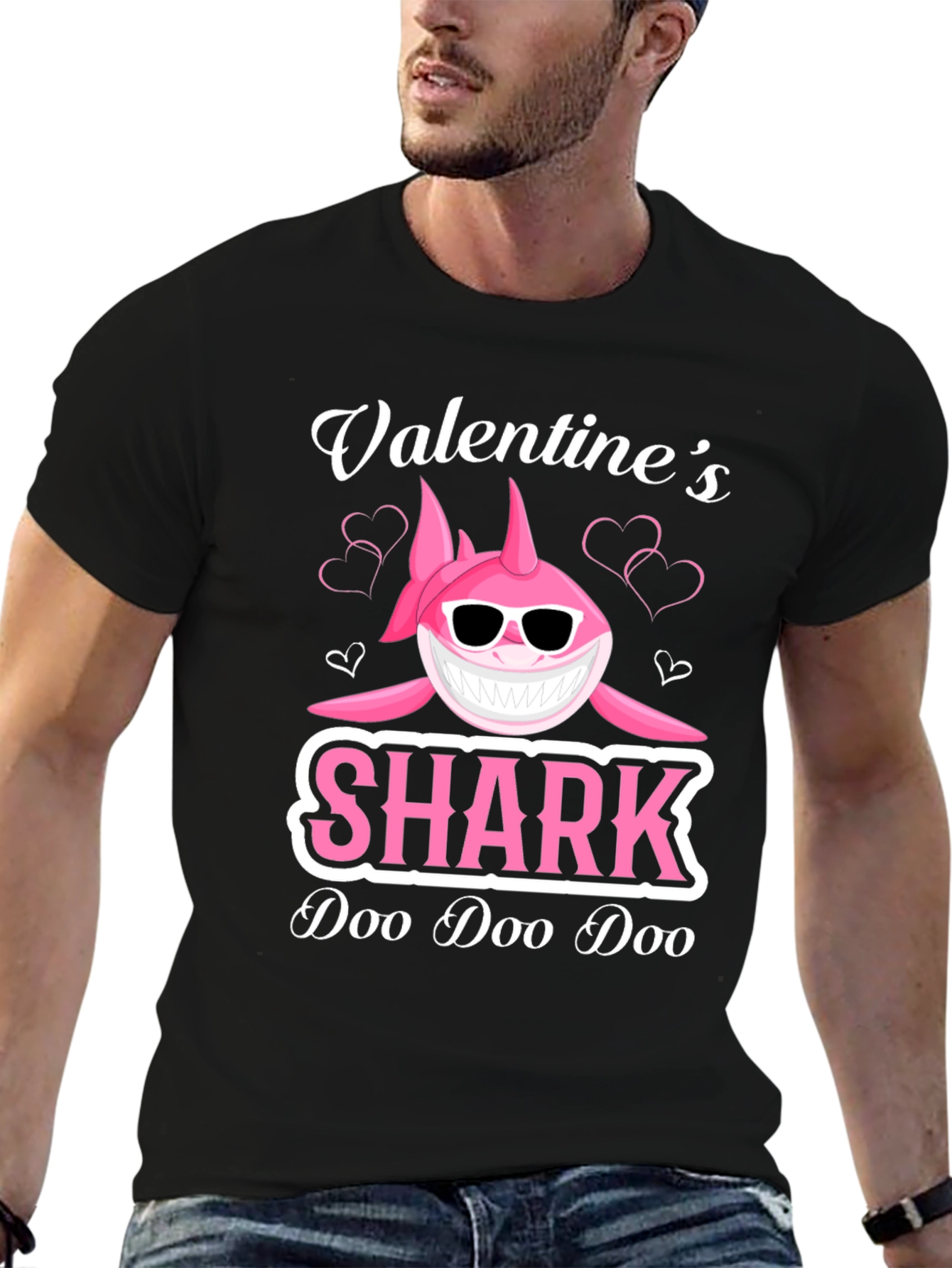 Valentines Shark Doo Doo Doo T-Shirt