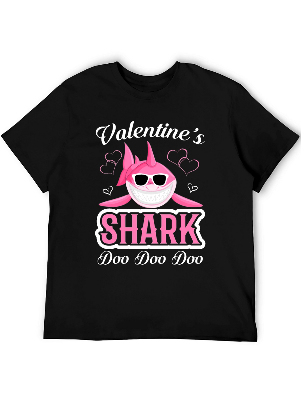 Valentines Shark Doo Doo Doo T-Shirt