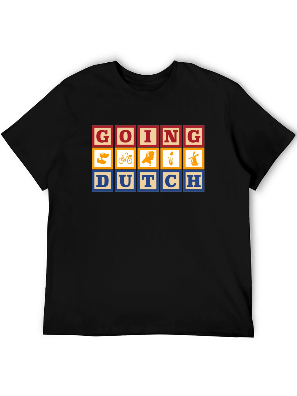 Going Dutch Novelty Graphic T-Shirt