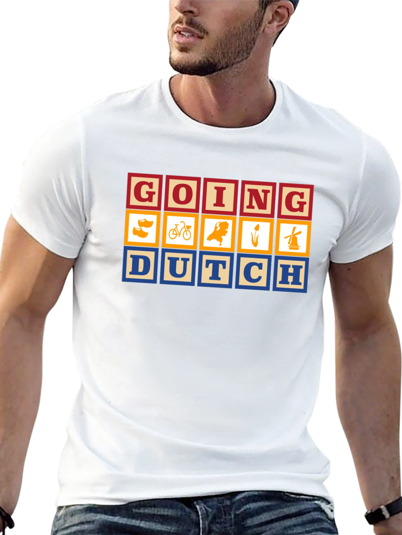 Going Dutch Novelty Graphic T-Shirt