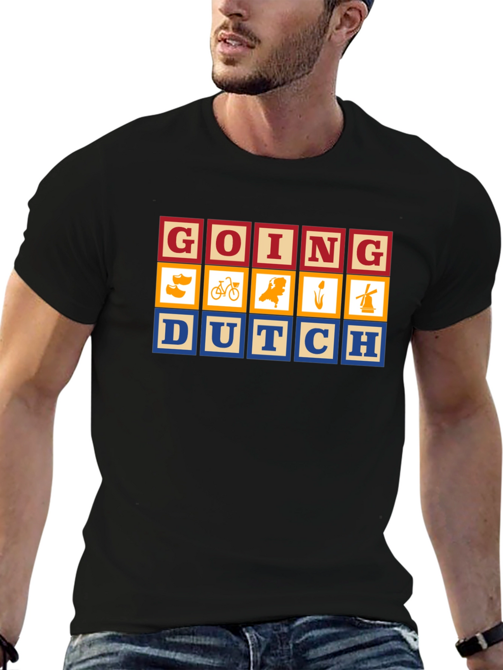 Going Dutch Novelty Graphic T-Shirt