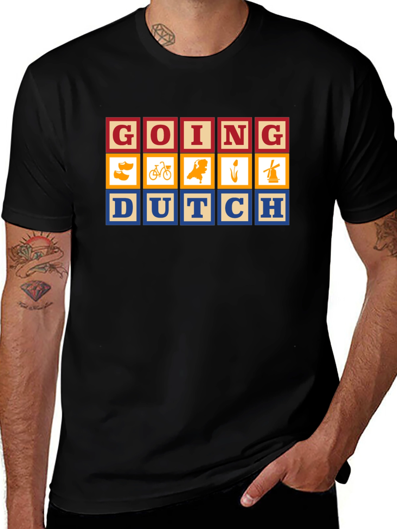 Going Dutch Novelty Graphic T-Shirt