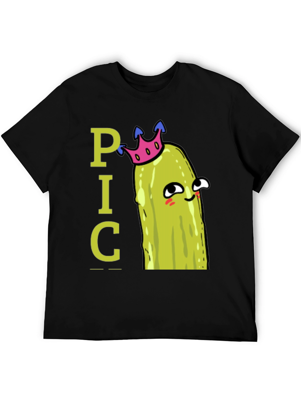 Pickle Pun T-Shirt - Funny Cartoon Graphic Tee