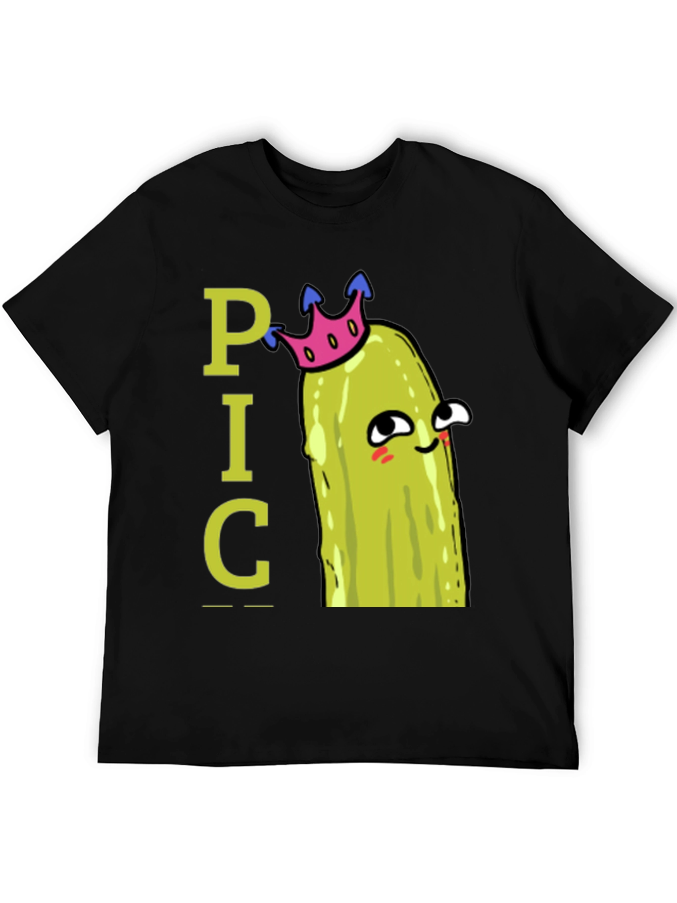Pickle Pun T-Shirt - Funny Cartoon Graphic Tee