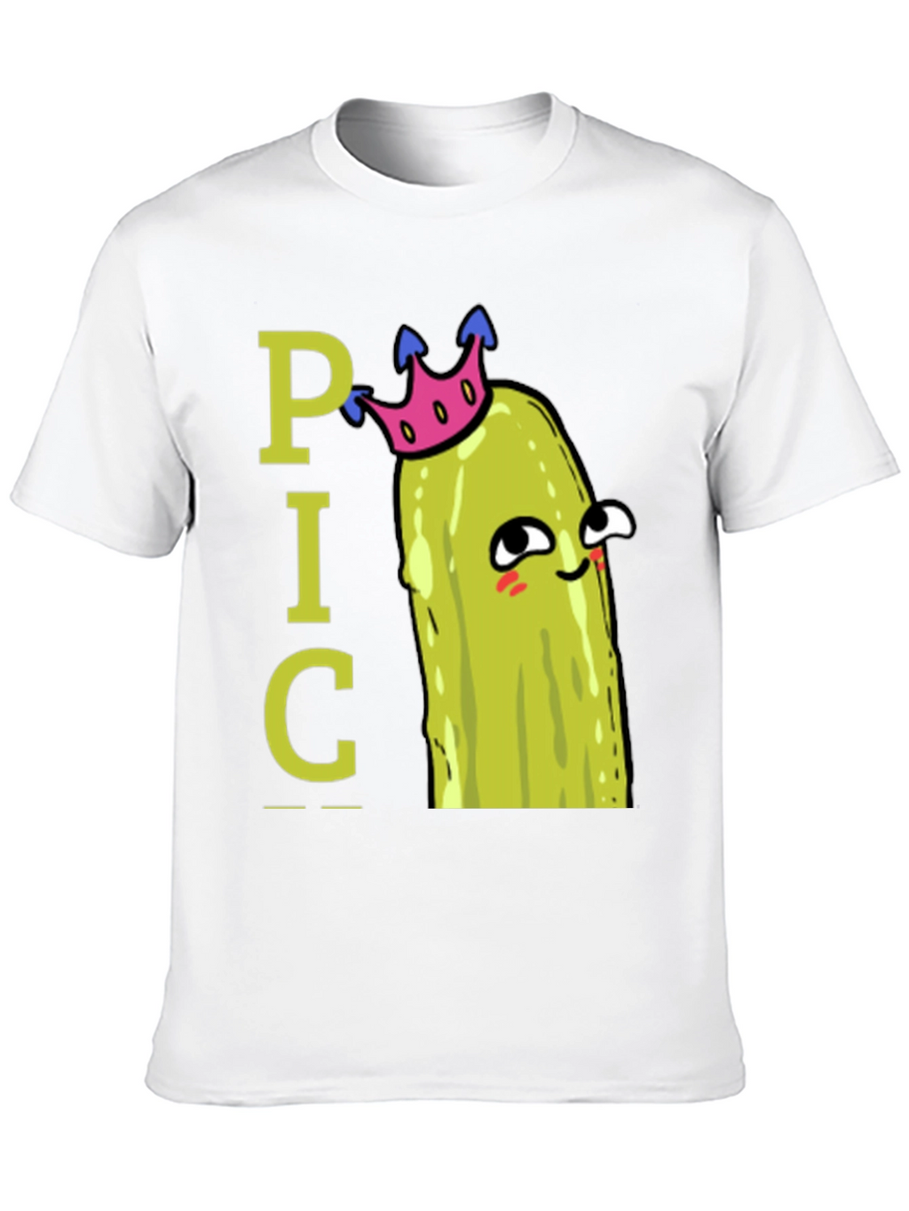 Pickle Pun T-Shirt - Funny Cartoon Graphic Tee