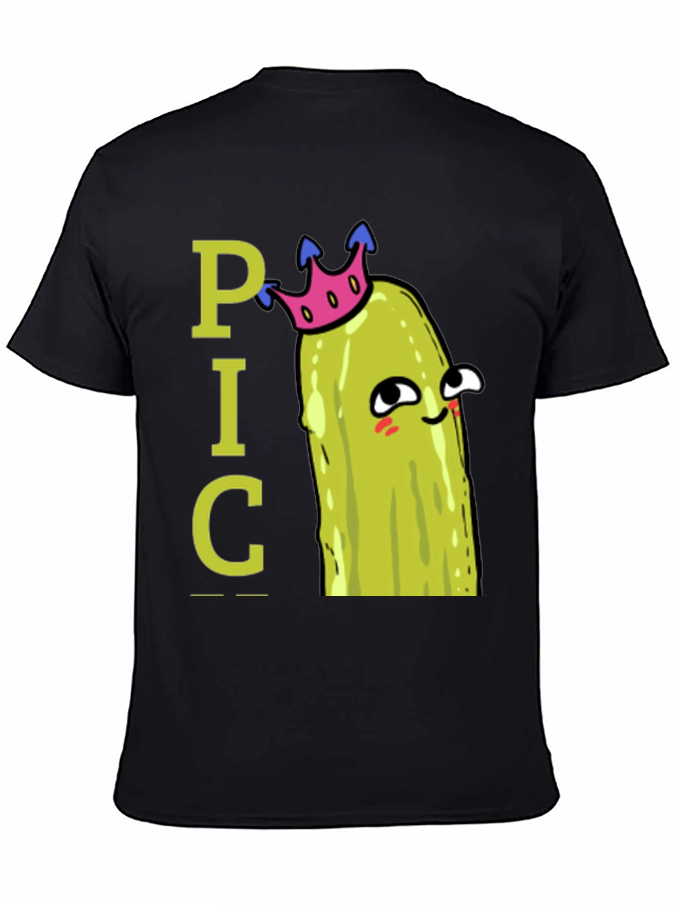 Pickle Pun T-Shirt - Funny Cartoon Graphic Tee