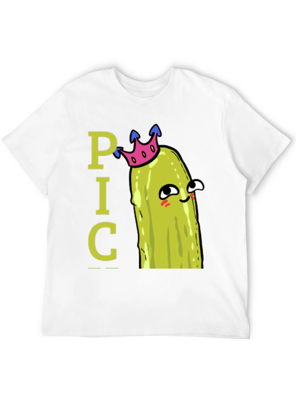Pickle Pun T-Shirt - Funny Cartoon Graphic Tee