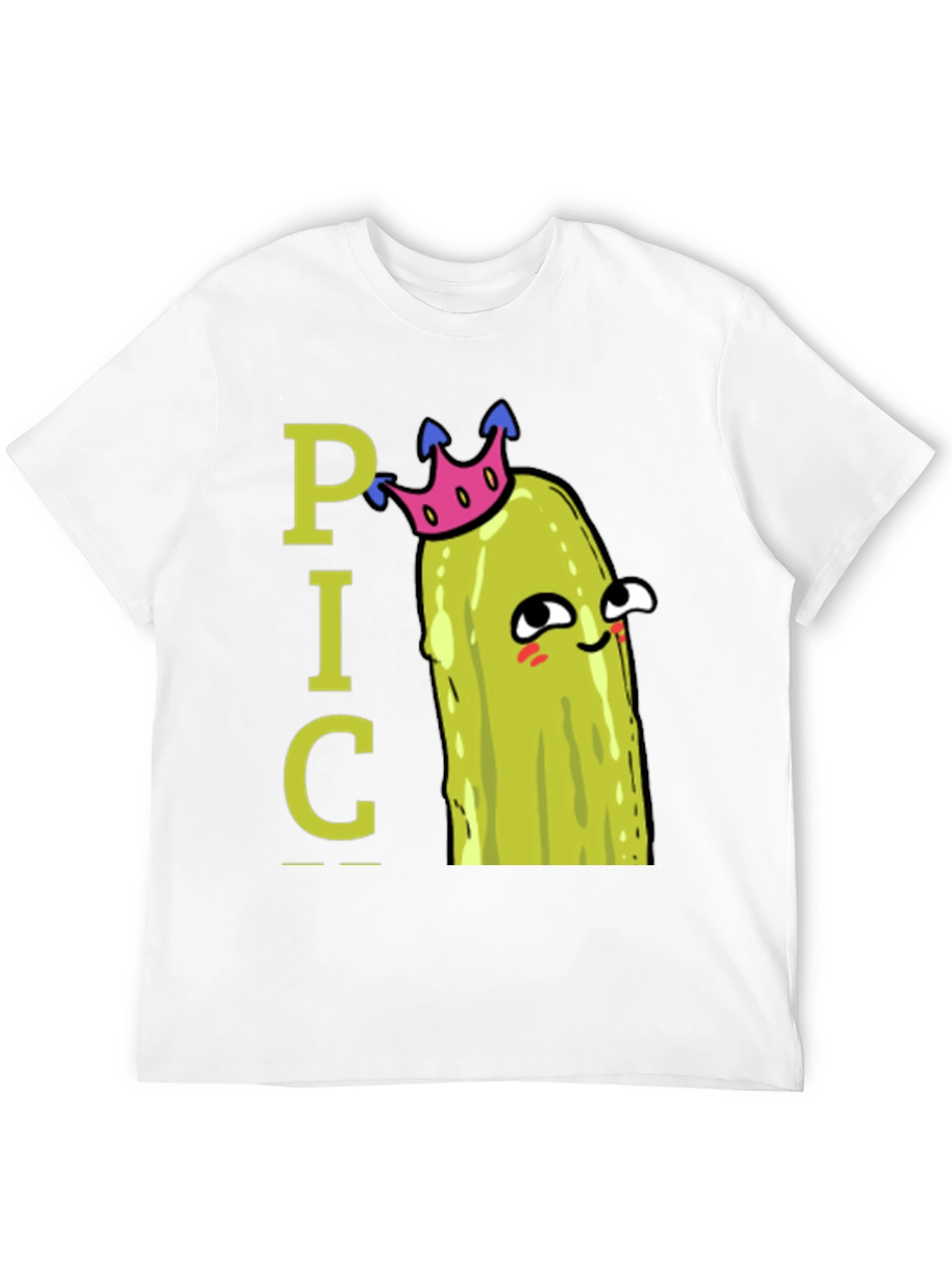 Pickle Pun T-Shirt - Funny Cartoon Graphic Tee
