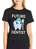 Future Dentist T-Shirt - Cute Tooth Design