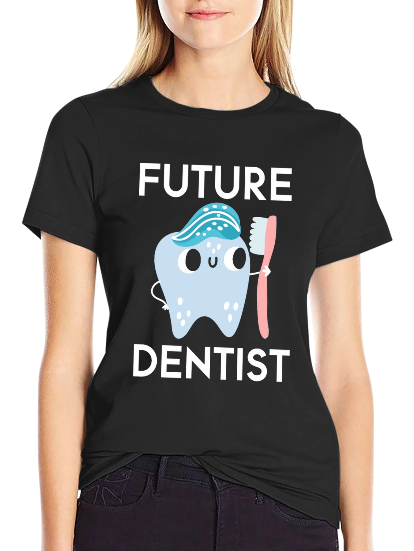 Future Dentist T-Shirt - Cute Tooth Design