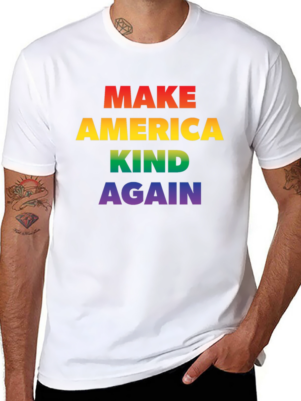 Make America Kind Again Pride T-Shirt
