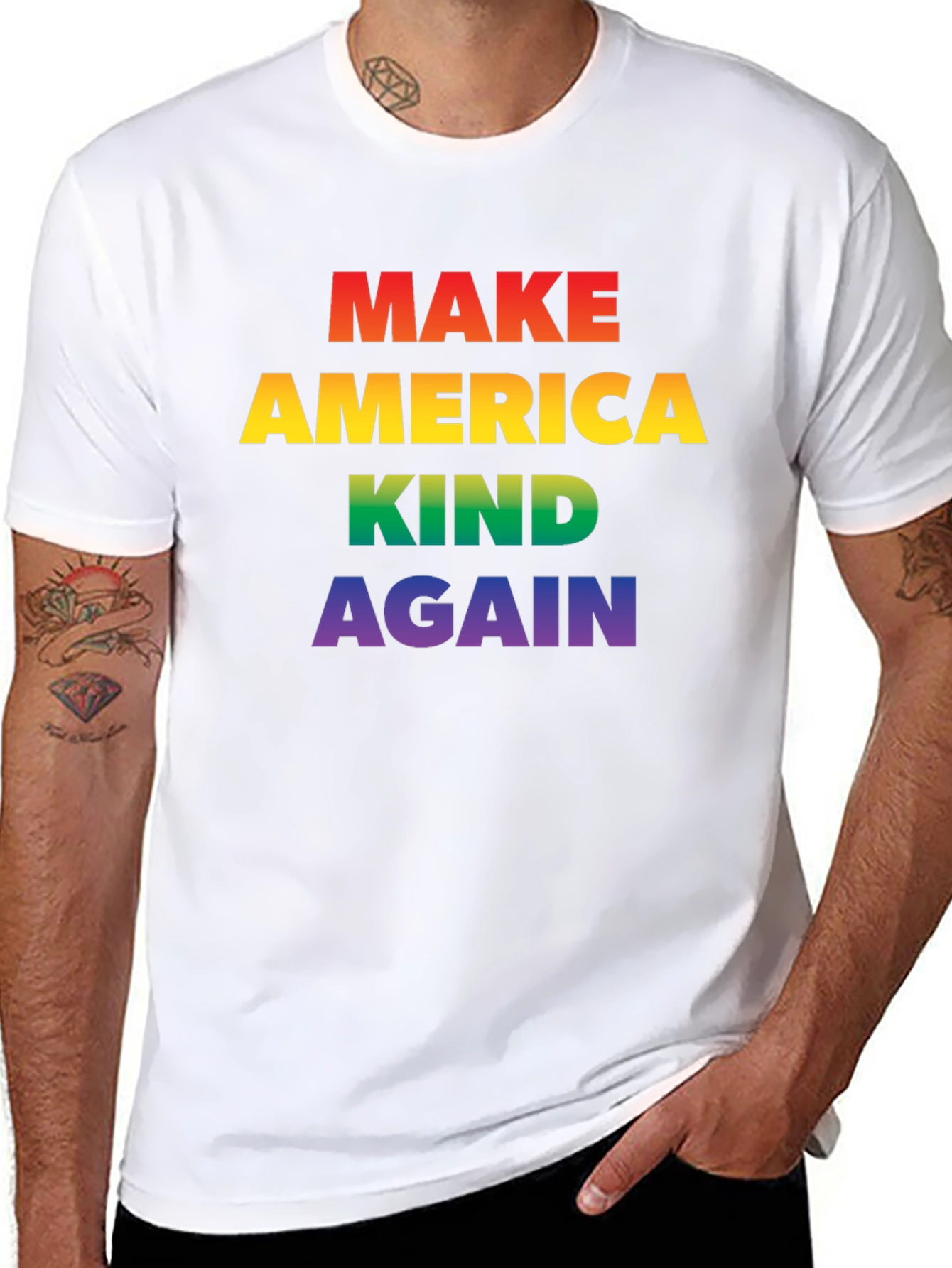 Make America Kind Again Pride T-Shirt