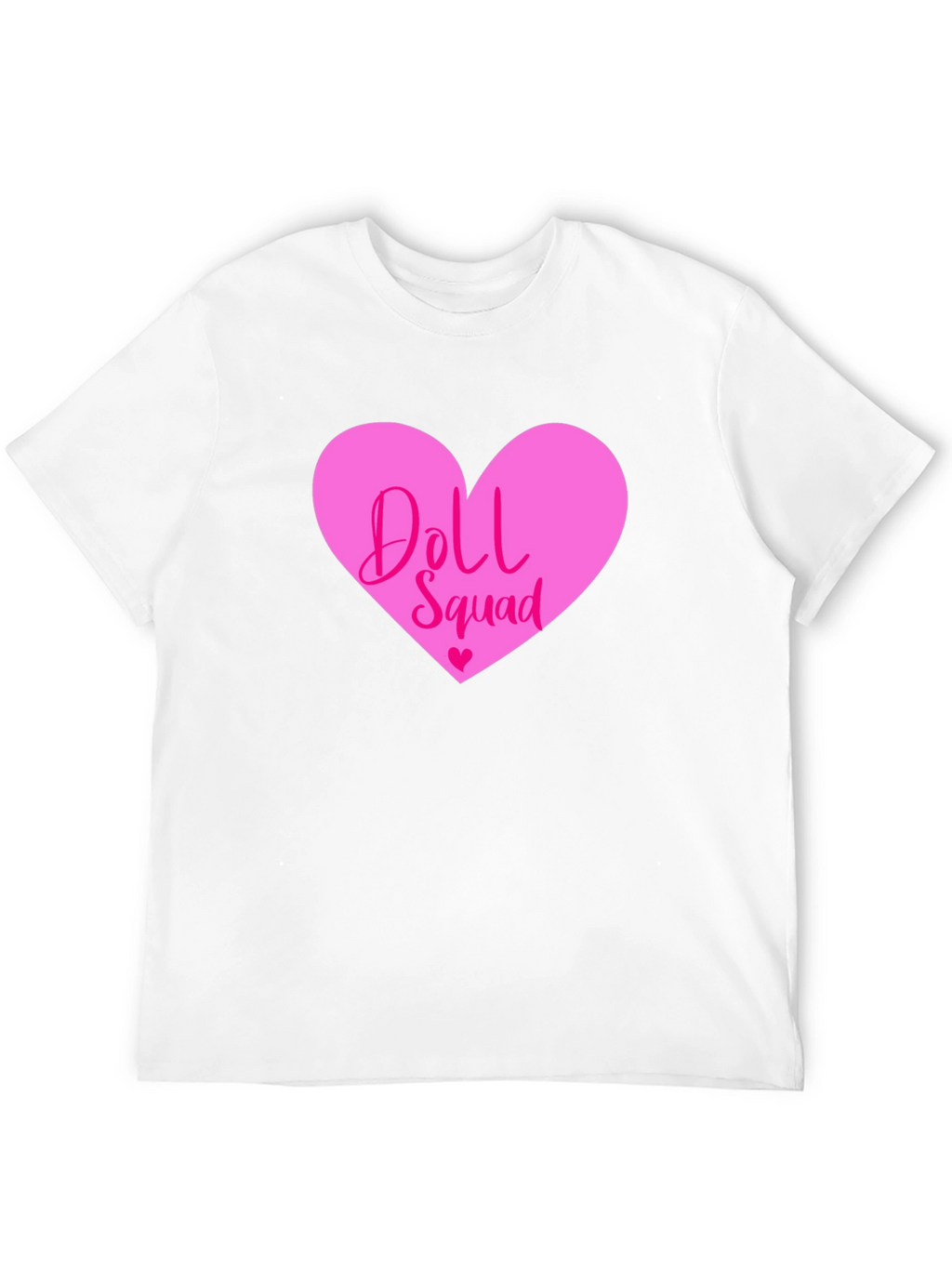 Doll Squad T-Shirt - Pink Heart Design
