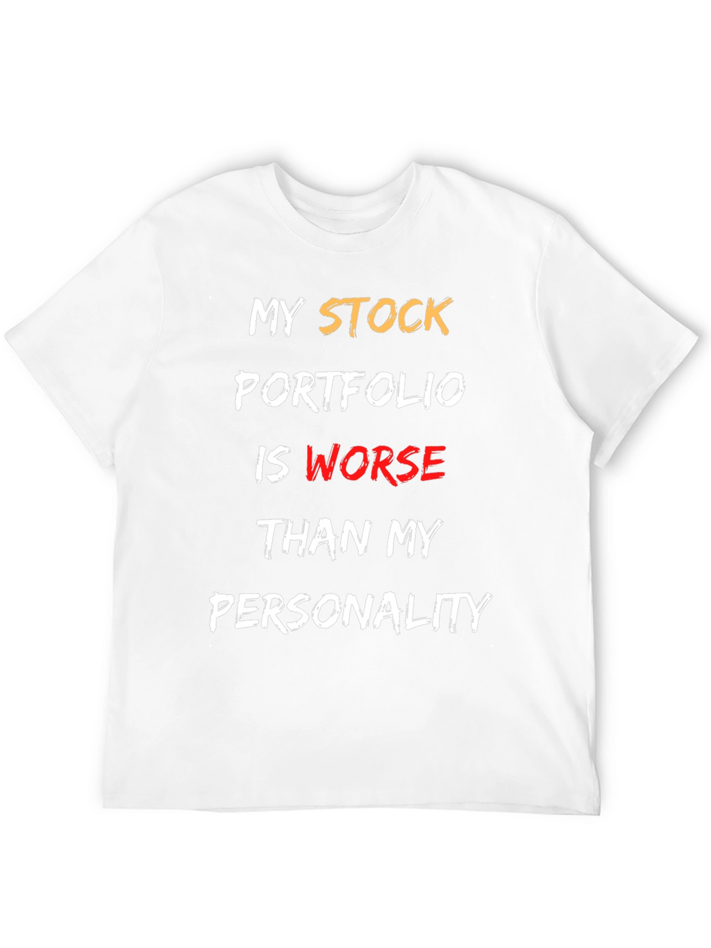 Stock Portfolio T-Shirt: Funny Finance Humor Tee