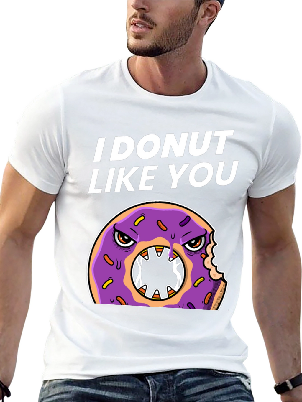 I Donut Like You T-Shirt Funny Graphic Tee