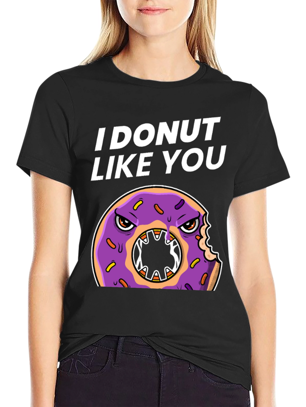 I Donut Like You T-Shirt Funny Graphic Tee