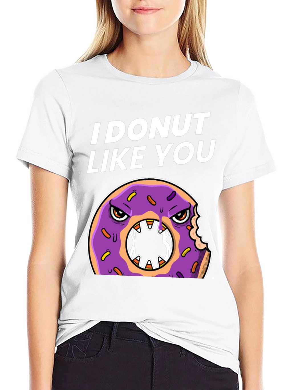 I Donut Like You T-Shirt Funny Graphic Tee