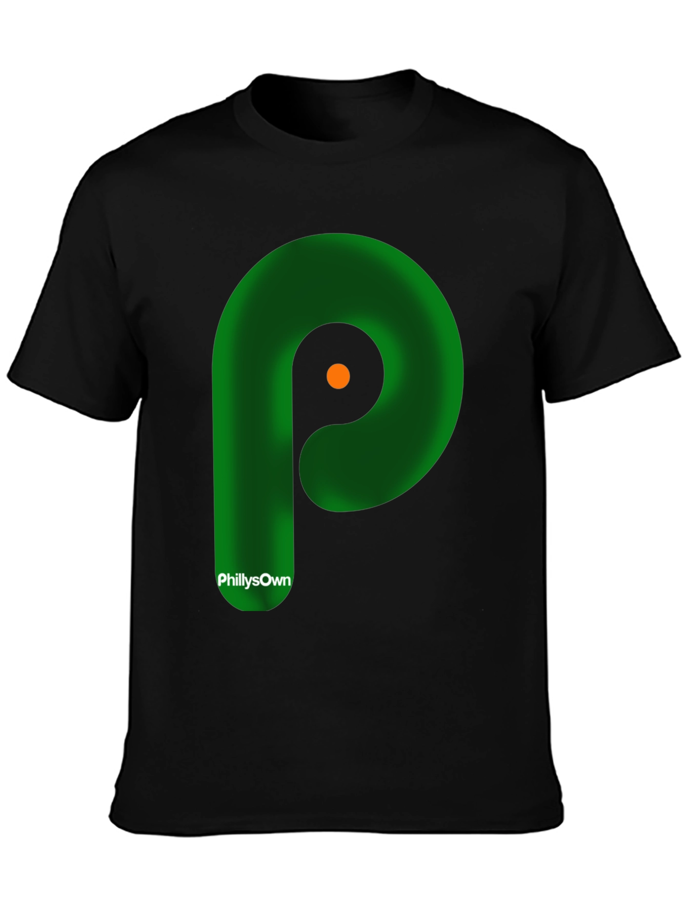 Phillys Own P Logo Black T-Shirt