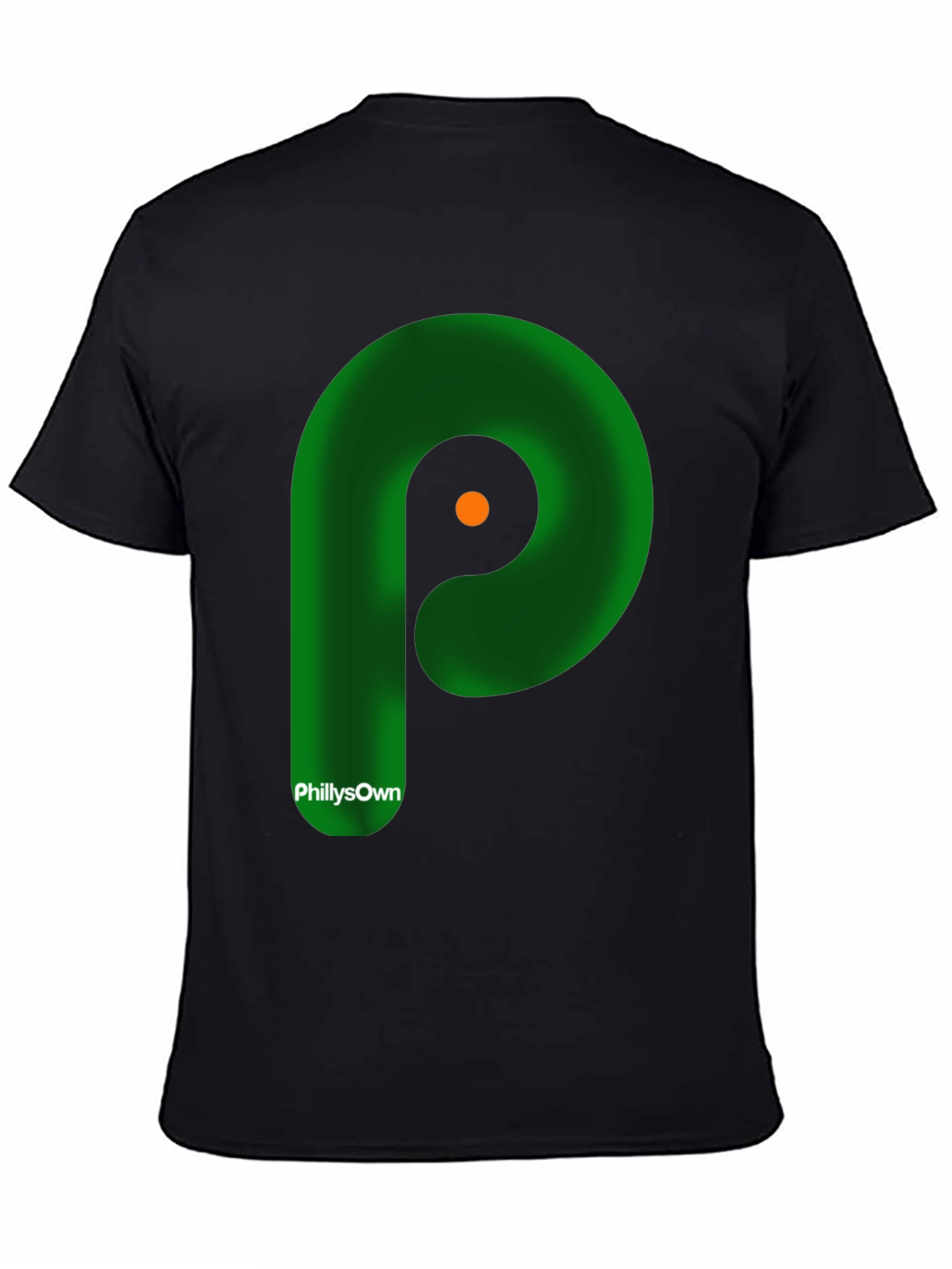Phillys Own P Logo Black T-Shirt