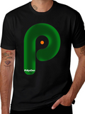 Phillys Own P Logo Black T-Shirt