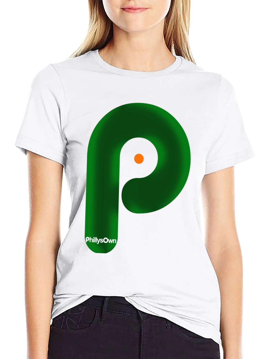 Phillys Own P Logo Black T-Shirt