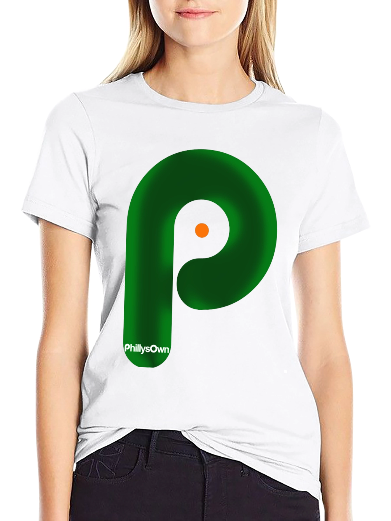 Phillys Own P Logo Black T-Shirt