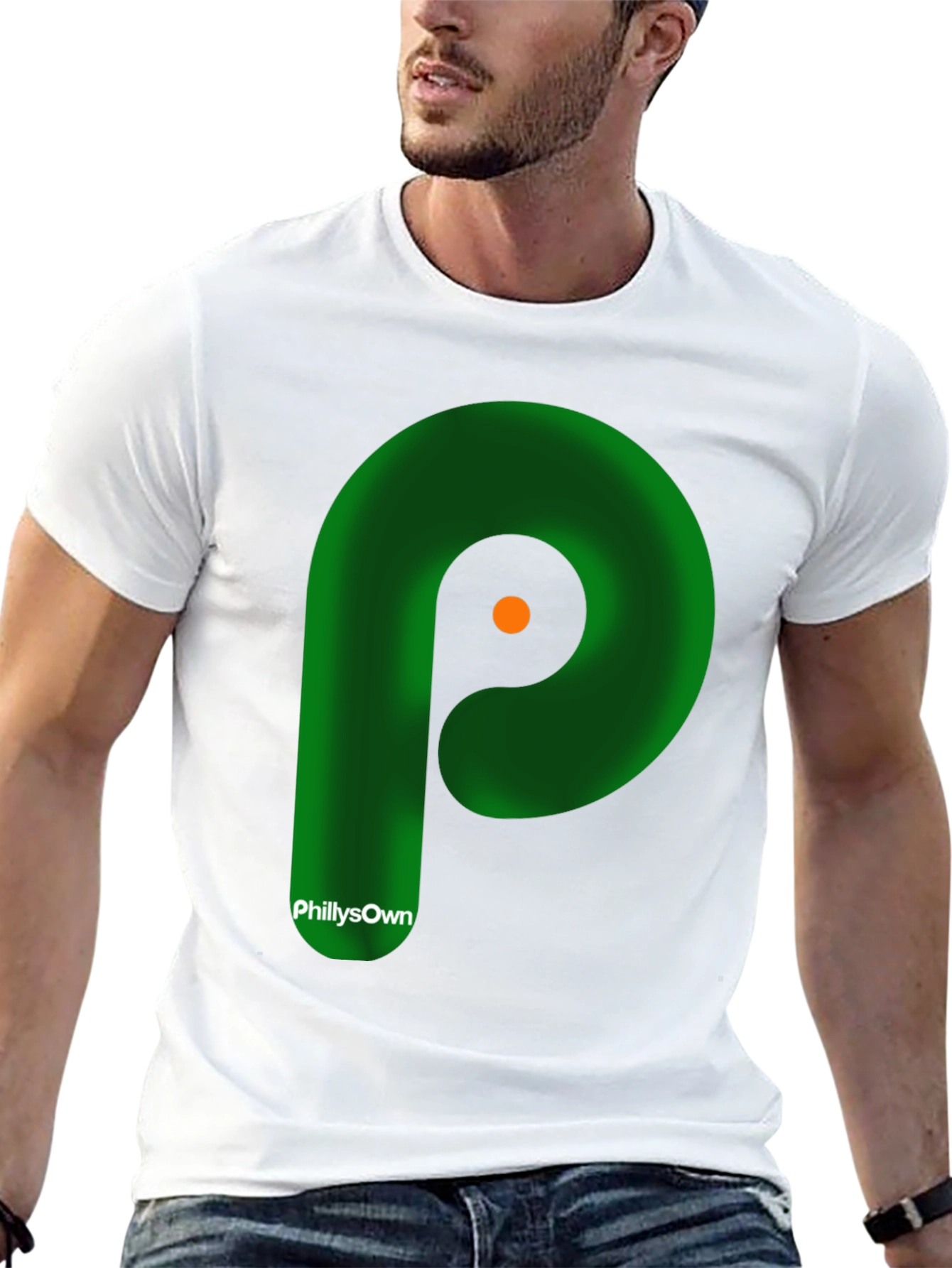 Phillys Own P Logo Black T-Shirt