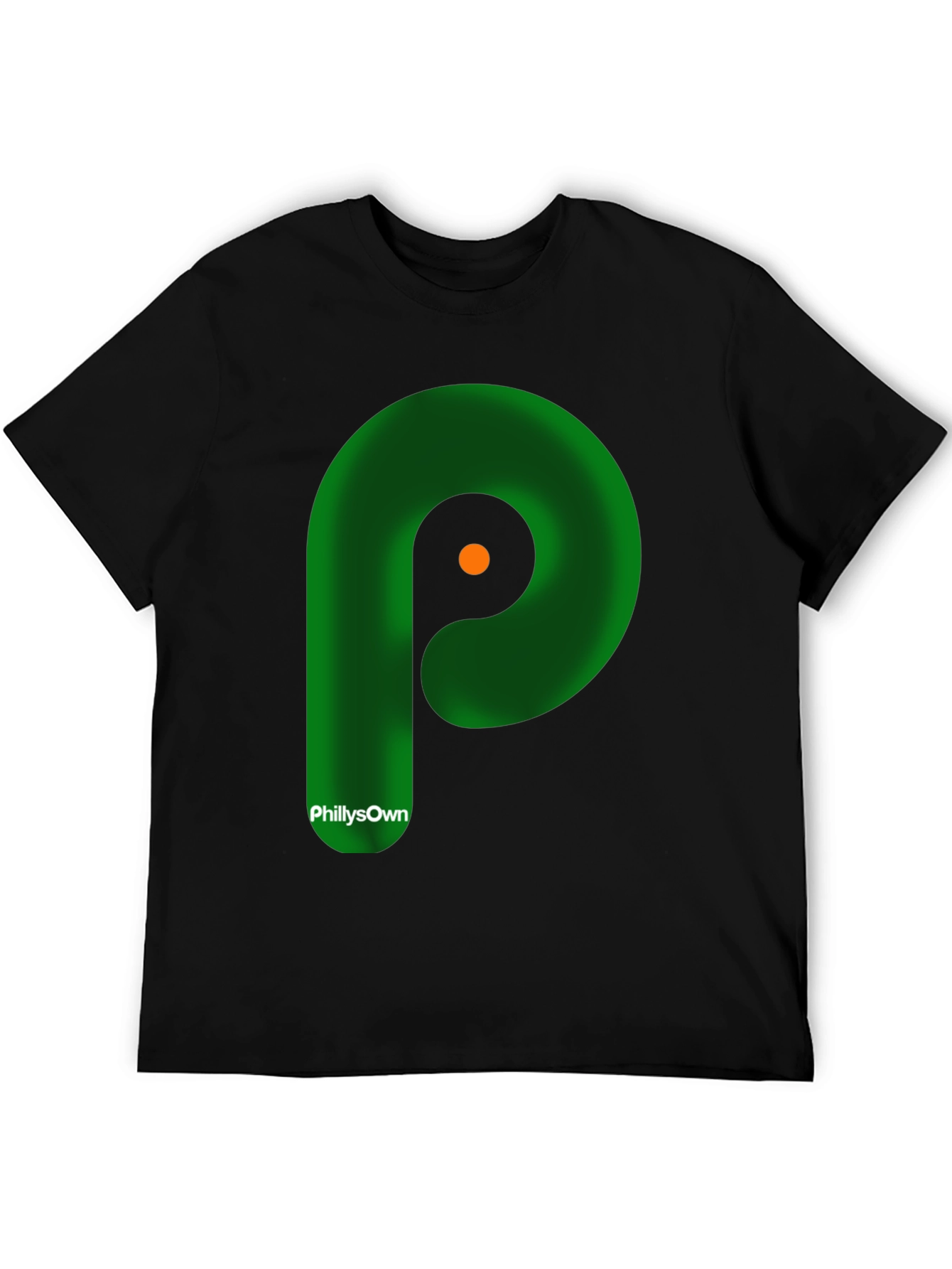 Phillys Own P Logo Black T-Shirt