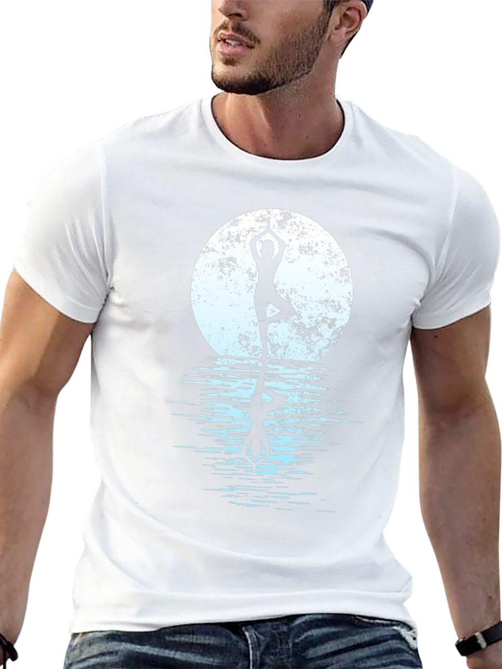 Yoga Moon Reflection Tee