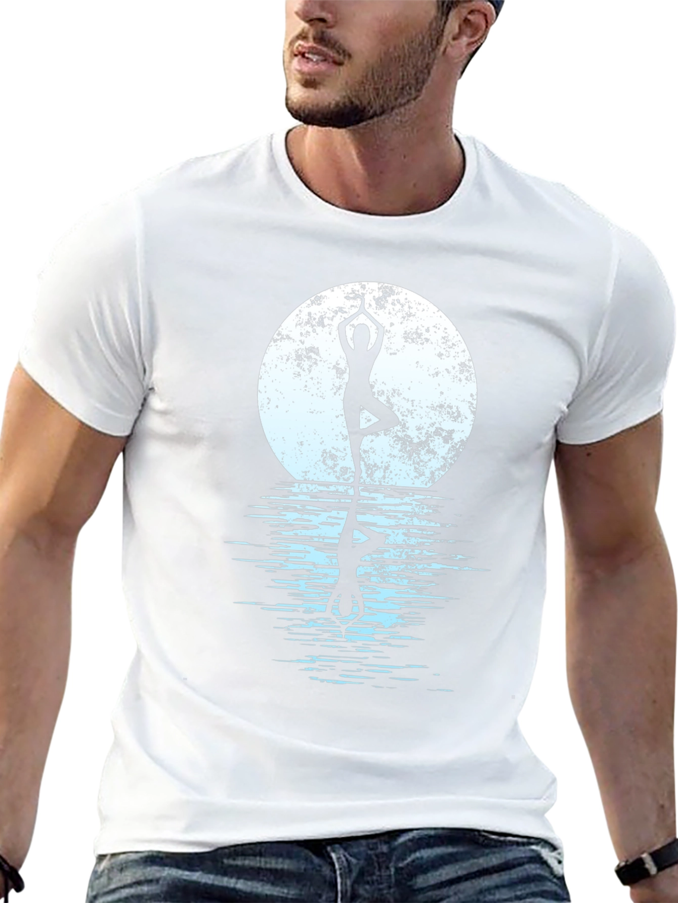 Yoga Moon Reflection Tee