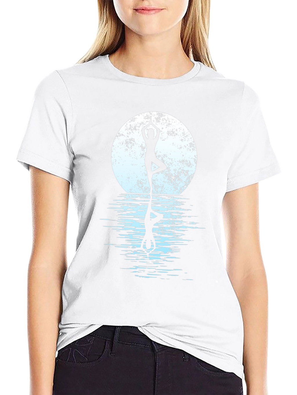 Yoga Moon Reflection Tee