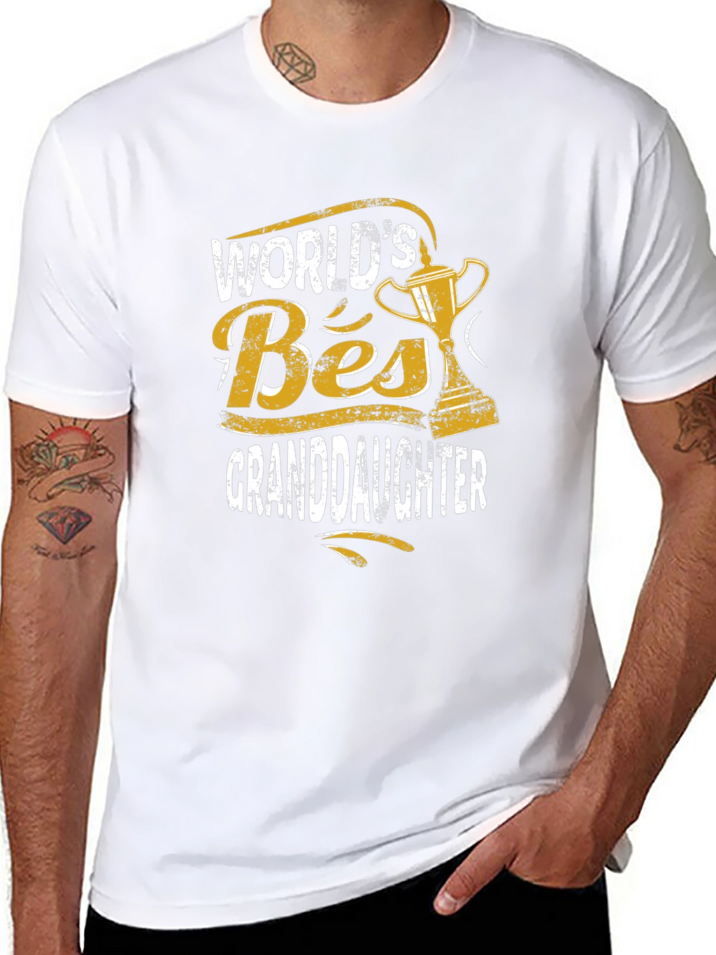 Worlds Best Granddaughter T-Shirt
