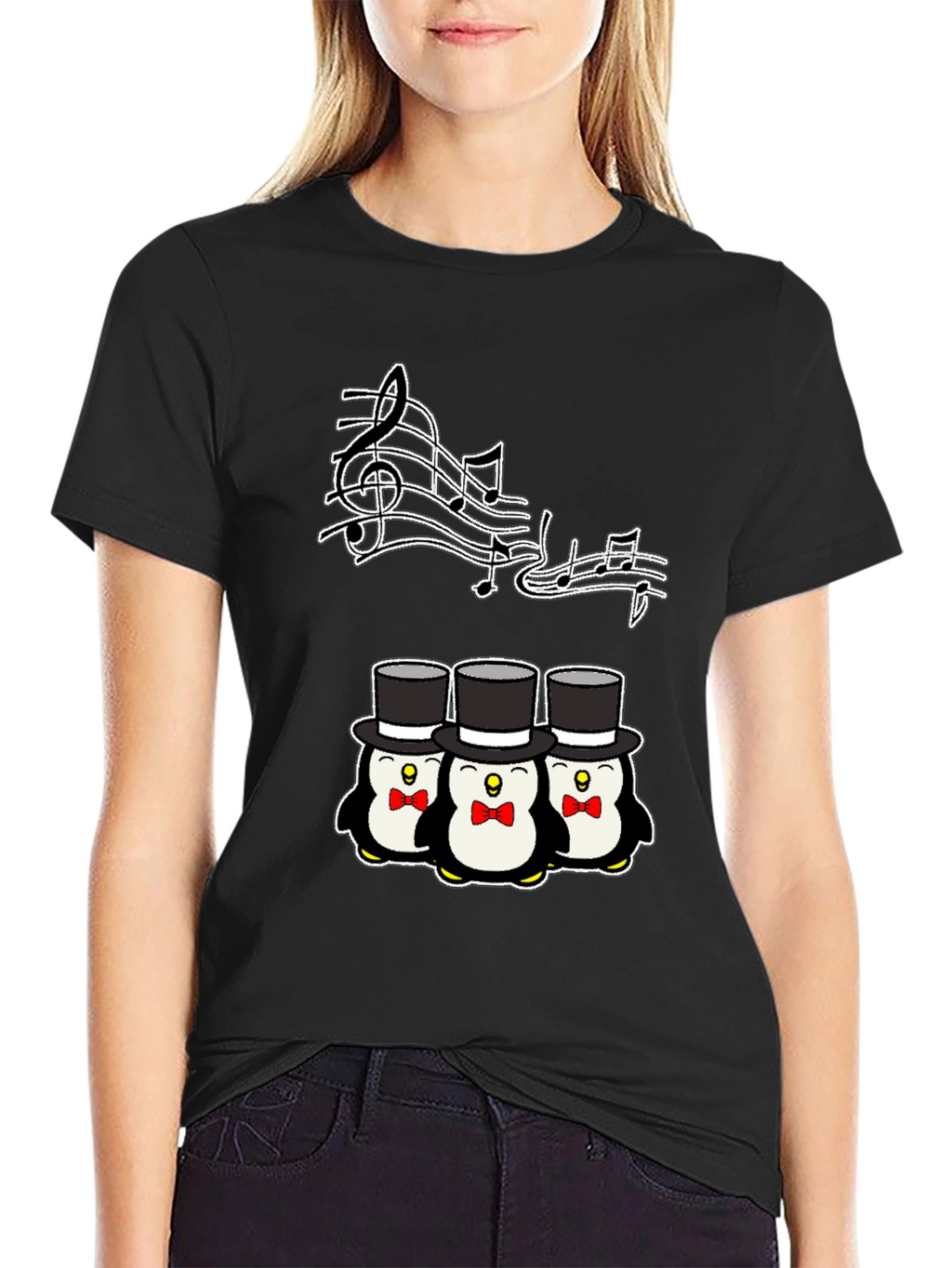 Penguin Music Band T-Shirt