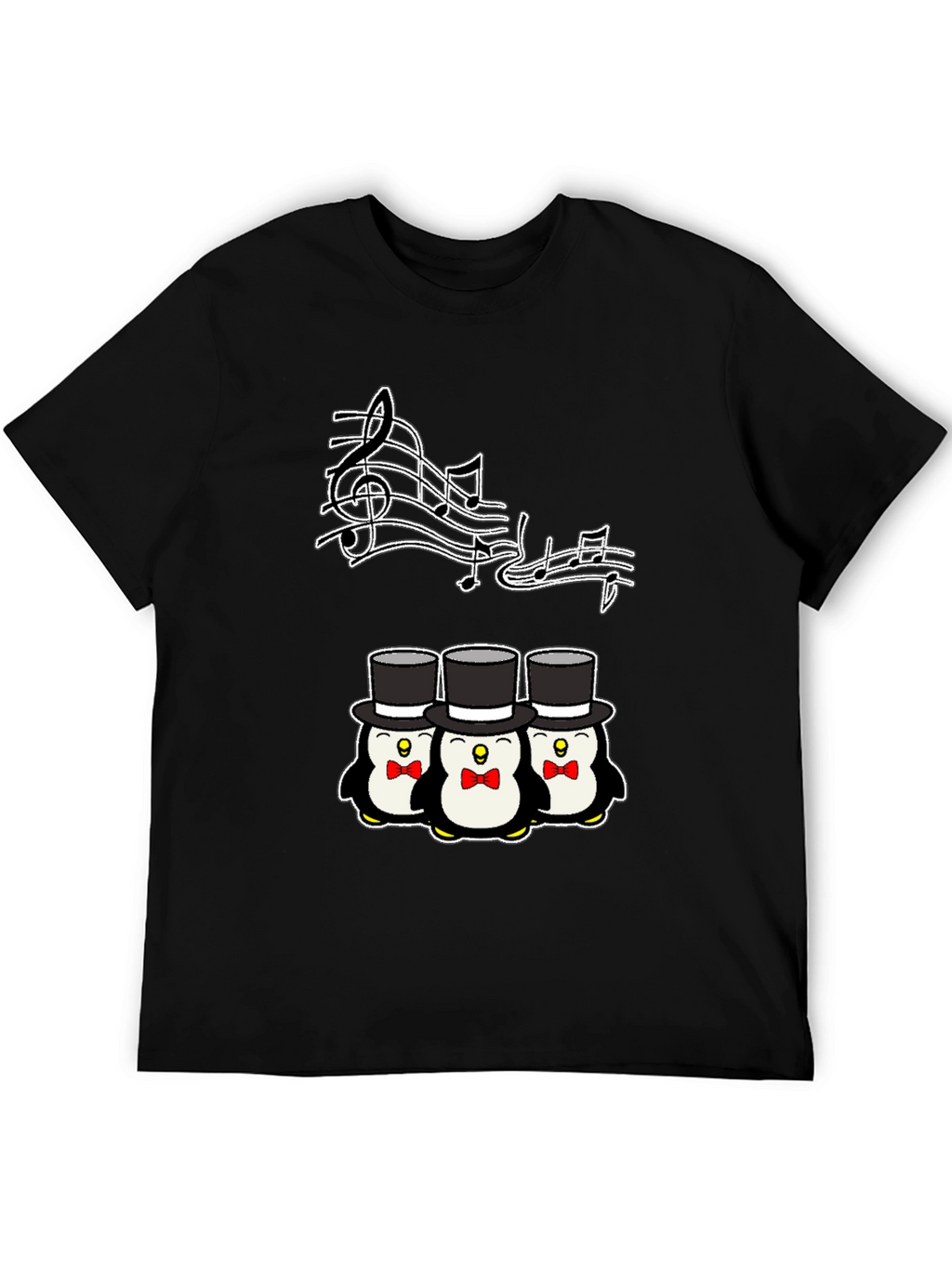 Penguin Music Band T-Shirt