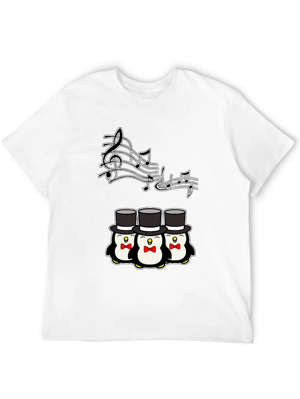 Penguin Music Band T-Shirt
