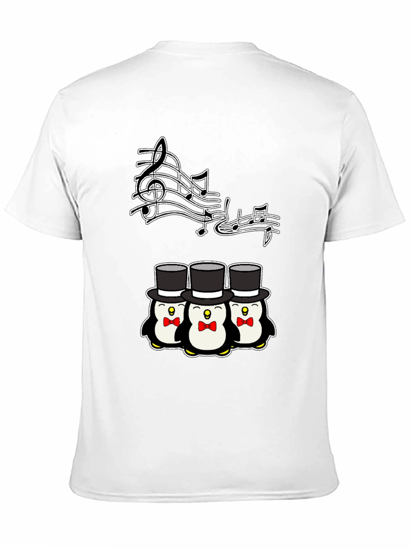 Penguin Music Band T-Shirt