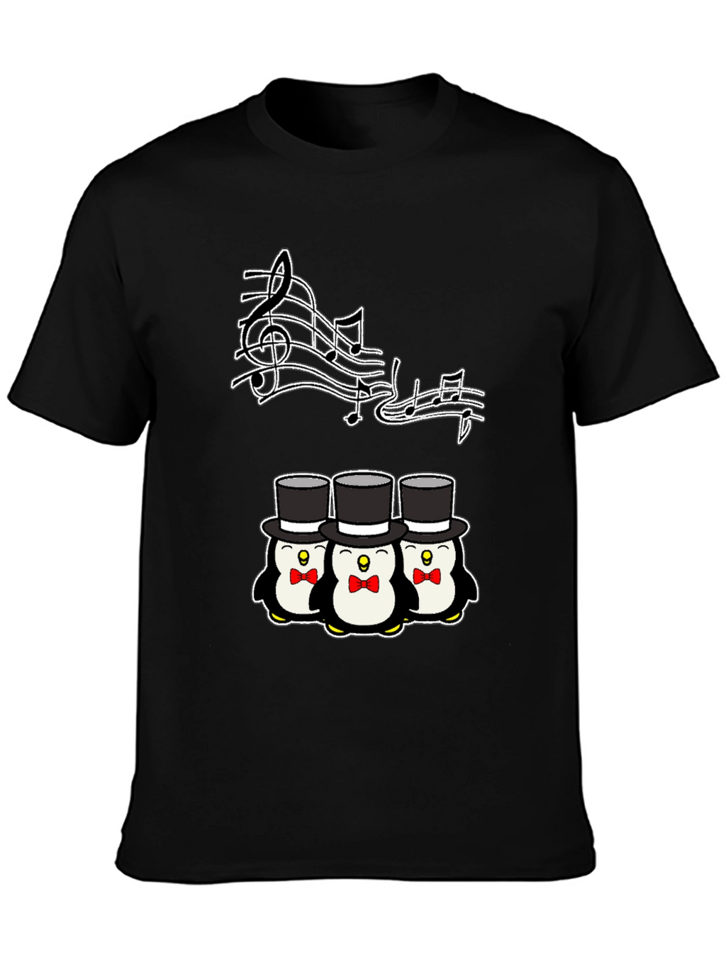 Penguin Music Band T-Shirt