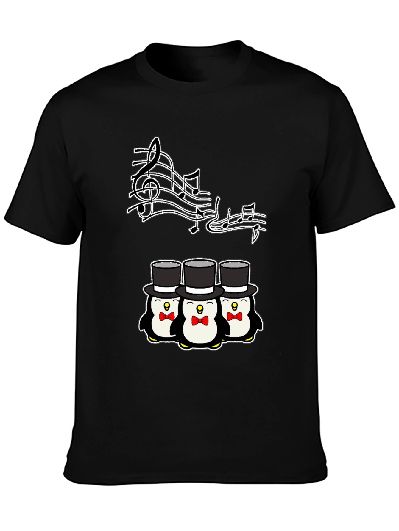 Penguin Music Band T-Shirt
