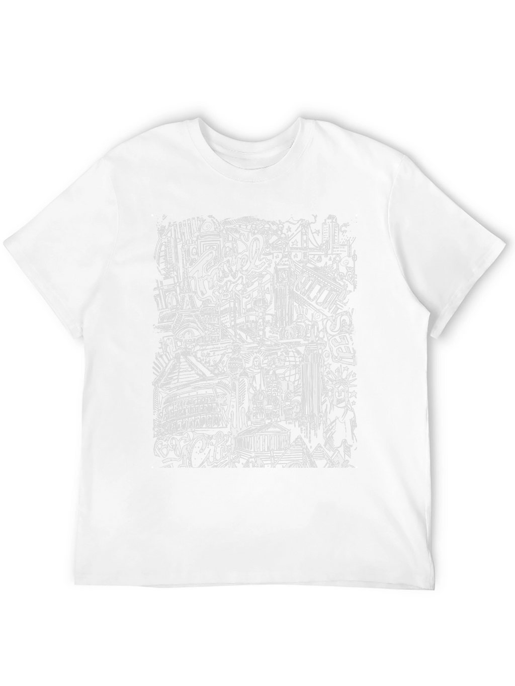 Travel City Graphic Tee - Black