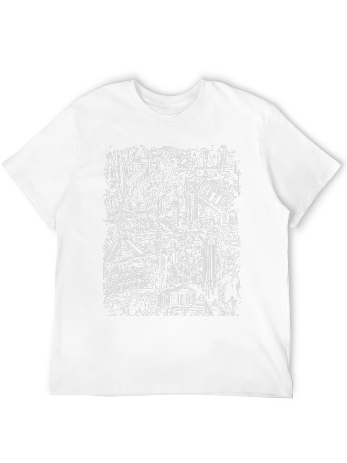Travel City Graphic Tee - Black