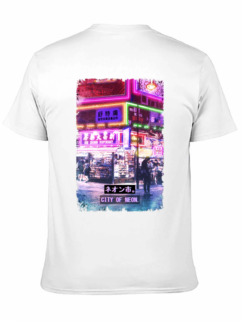 Neon City Graphic Tee - Urban Style Shirt