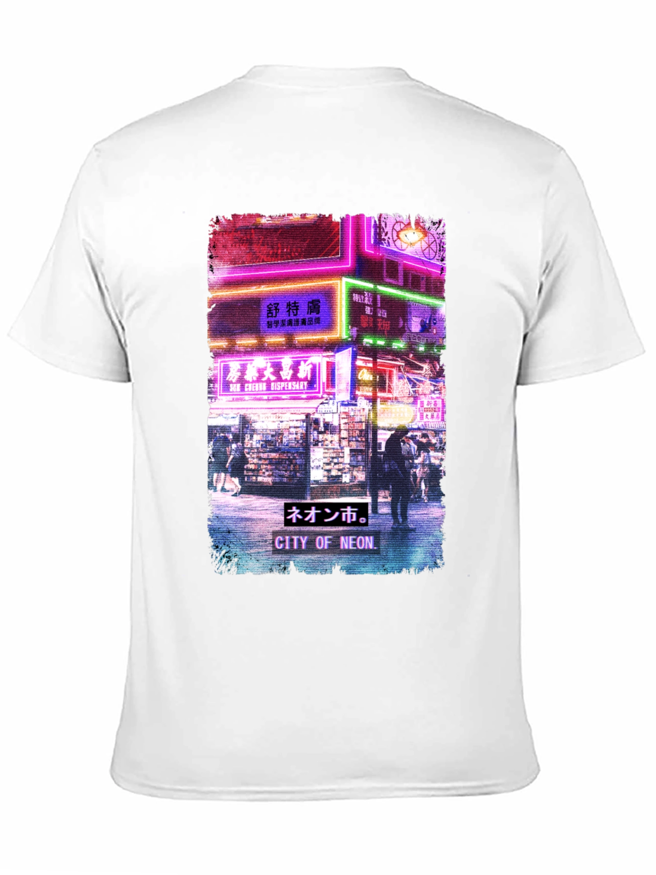 Neon City Graphic Tee - Urban Style Shirt