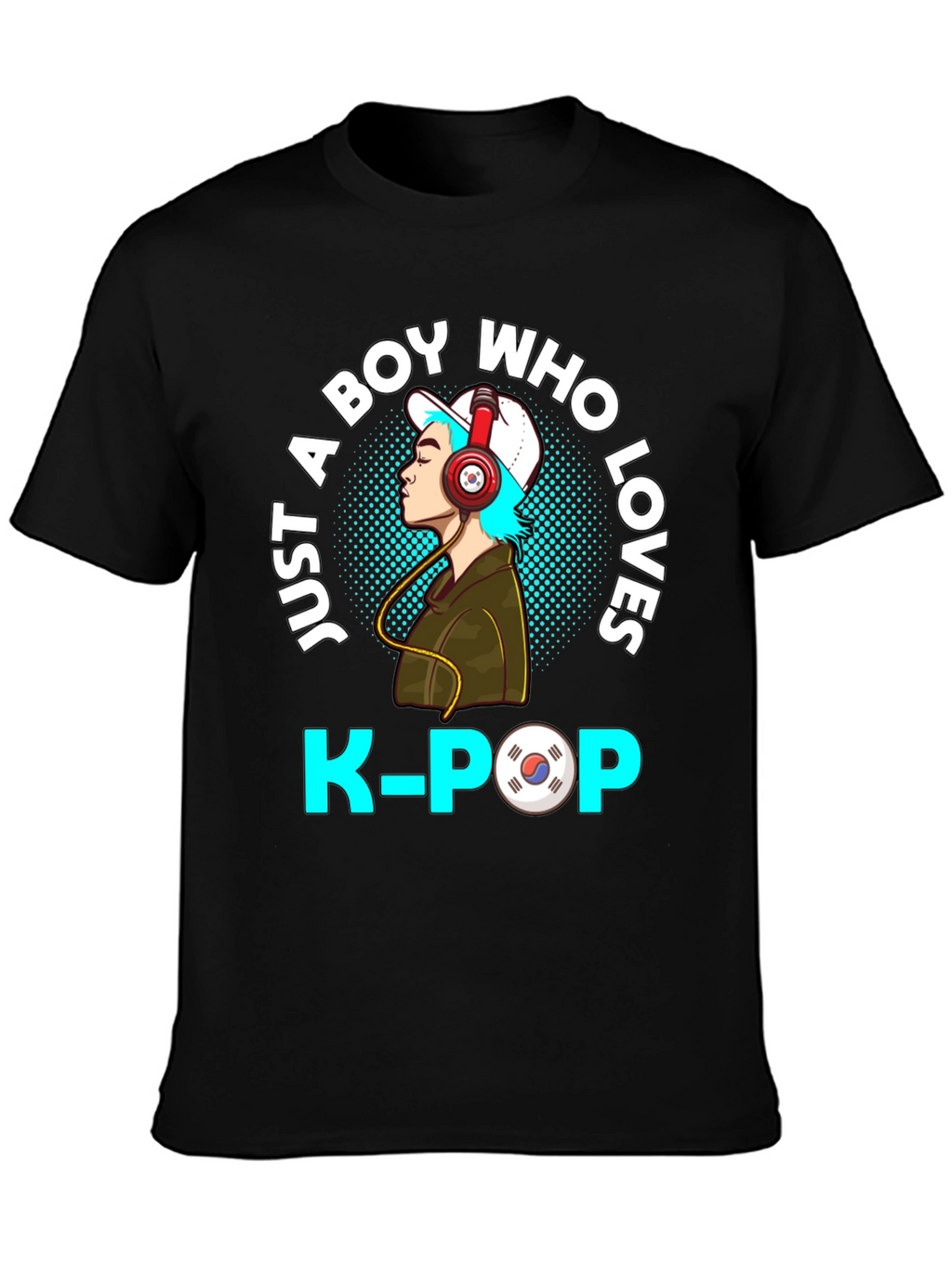 K-Pop Fan T-Shirt: Just a Boy Who Loves K-Pop