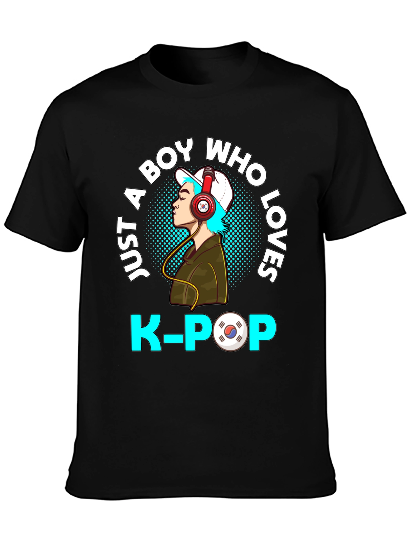K-Pop Fan T-Shirt: Just a Boy Who Loves K-Pop