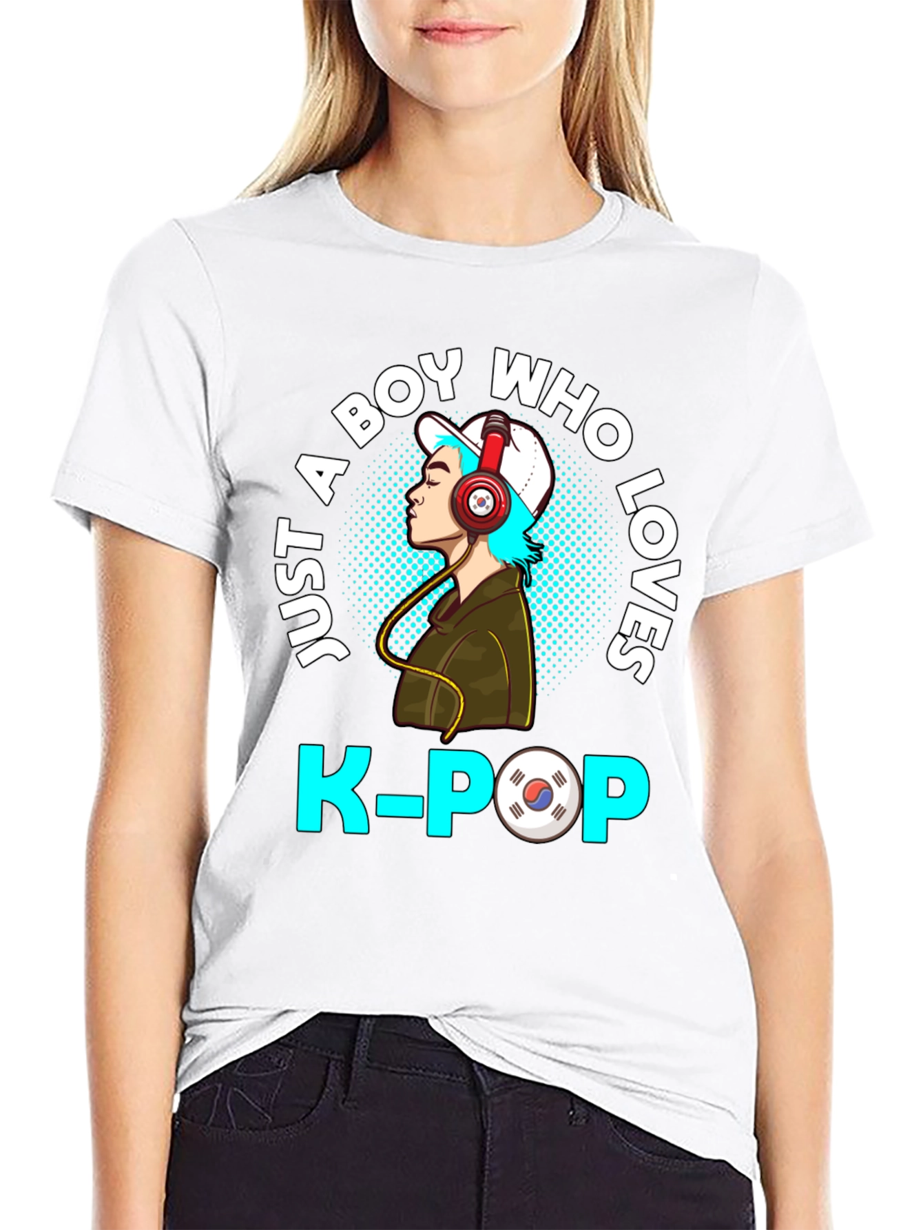 K-Pop Fan T-Shirt: Just a Boy Who Loves K-Pop