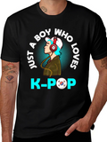 K-Pop Fan T-Shirt: Just a Boy Who Loves K-Pop