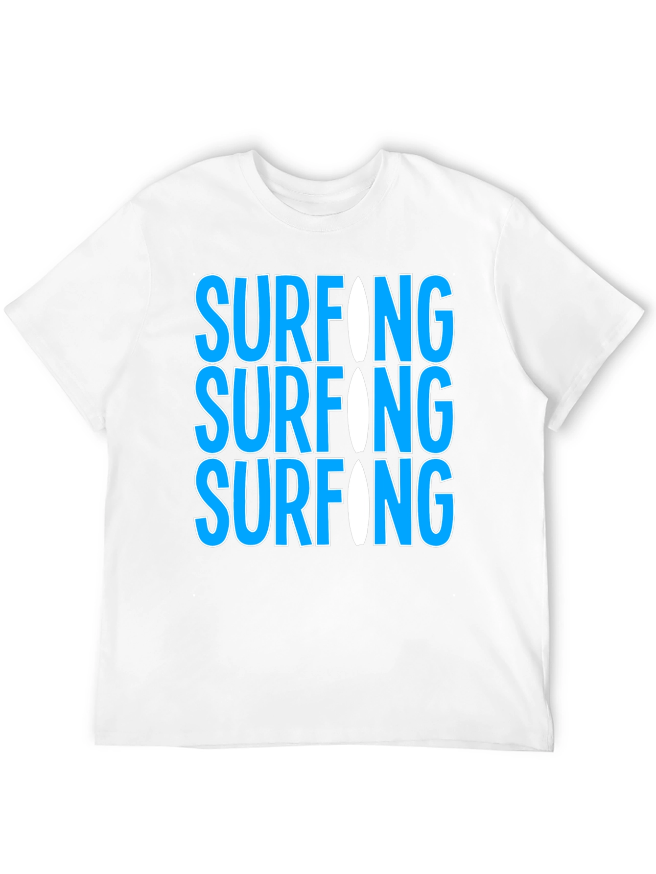 Surfing Graphic Tee - Cool & Casual