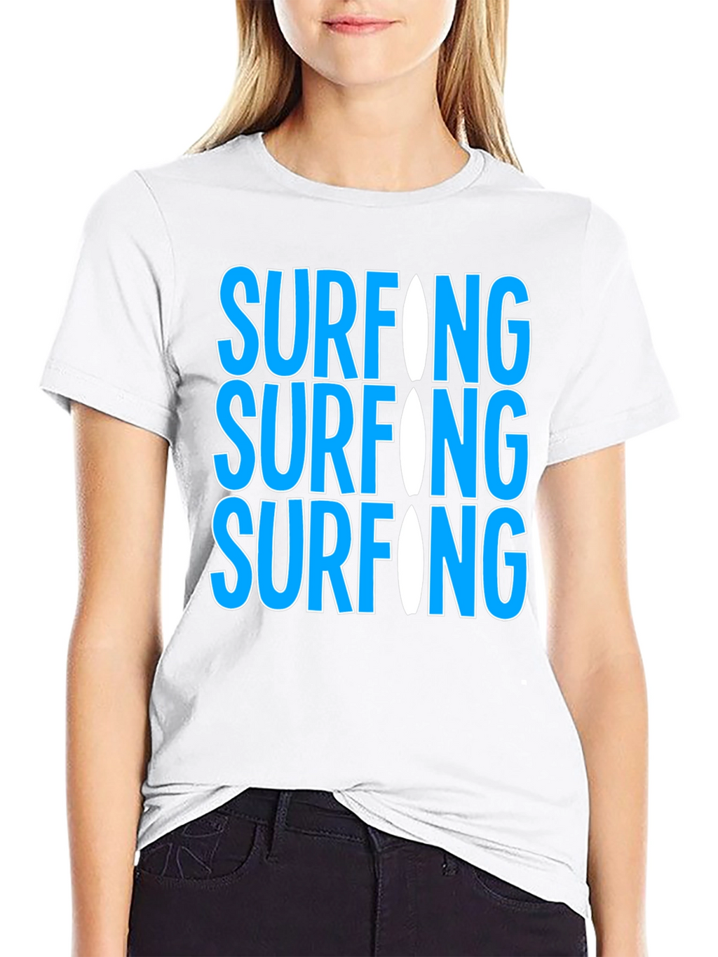 Surfing Graphic Tee - Cool & Casual